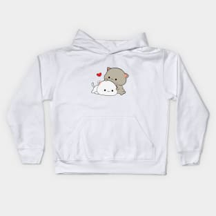 Cute couple Kids Hoodie